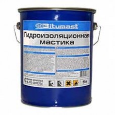 BITUMAST Мастика гидроизоляционная , ведро 21,5л/18 кг г. С.-Петербург